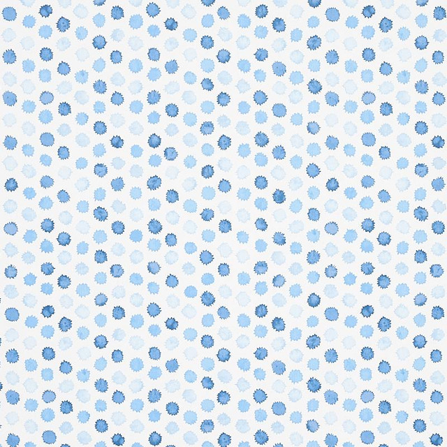 Mini Bursts Blues 5013100 by Schumacher Designer Wallpaper Perennial Favorites 13.5" - Swanky Fabrics - Mini Bursts Blues 5013100 by Schumacher Designer Wallpaper Perennial Favorites 13.5" - Swanky Fabrics -