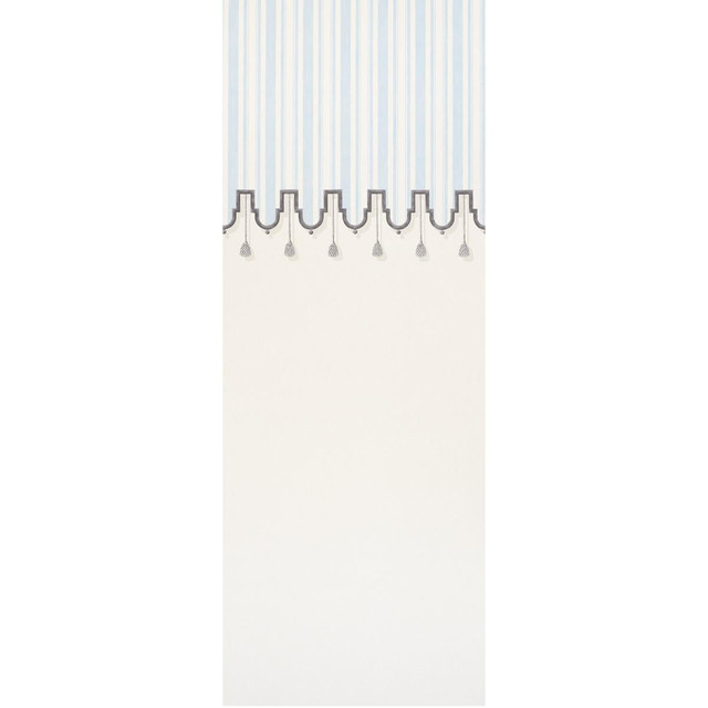 Villa Panel Sky 5009911 by Schumacher Designer Wallpaper Trompe L'Oeil 54.0" - Swanky Fabrics - Villa Panel Sky 5009911 by Schumacher Designer Wallpaper Trompe L'Oeil 54.0" - Swanky Fabrics -