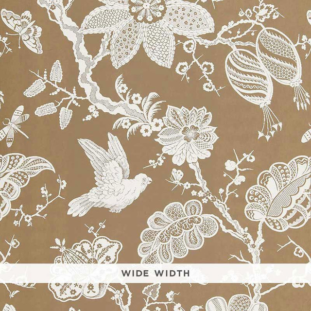 Bali Vine Mocha 5005002 by Schumacher Designer Wallpaper Modern Nature 54.0" - Swanky Fabrics - Bali Vine Mocha 5005002 by Schumacher Designer Wallpaper Modern Nature 54.0" - Swanky Fabrics -