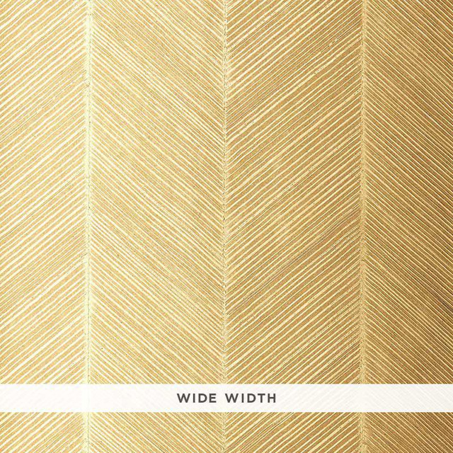 Chevron Texture White Gold 5005651 by Schumacher Designer Wallpaper Textured Wallcoverings & Printed Grasscloths 14.0" - Swanky Fabrics - Chevron Texture White Gold 5005651 by Schumacher Designer Wallpaper Textured Wallcoverings & Printed Grasscloths 14.0" - Swanky Fabrics -