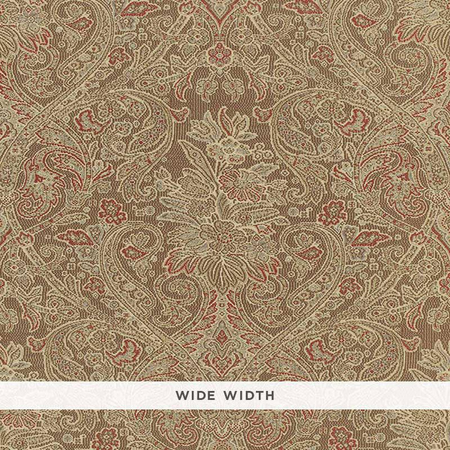 Sinclair Paisley Vicuna 5006251 by Schumacher Designer Wallpaper Luxe Lodge 27.0" - Swanky Fabrics - Sinclair Paisley Vicuna 5006251 by Schumacher Designer Wallpaper Luxe Lodge 27.0" - Swanky Fabrics -
