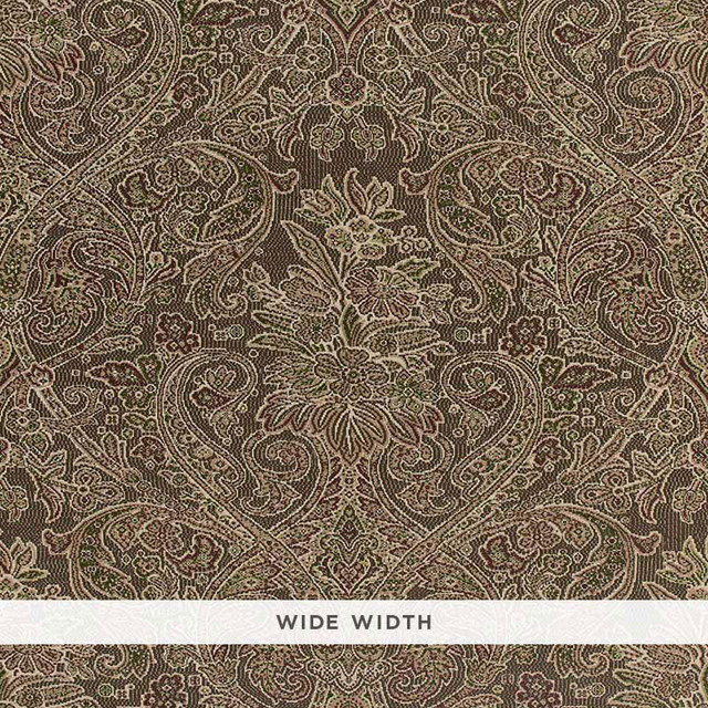 Sinclair Paisley Ash 5006252 by Schumacher Designer Wallpaper Luxe Lodge 27.0" - Swanky Fabrics - Sinclair Paisley Ash 5006252 by Schumacher Designer Wallpaper Luxe Lodge 27.0" - Swanky Fabrics -