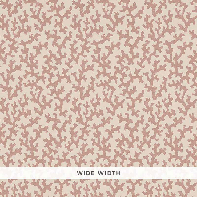 Folly Pink 5008001 by Schumacher Designer Wallpaper Veere Grenney 4.38" - Swanky Fabrics - Folly Pink 5008001 by Schumacher Designer Wallpaper Veere Grenney 4.38" - Swanky Fabrics -