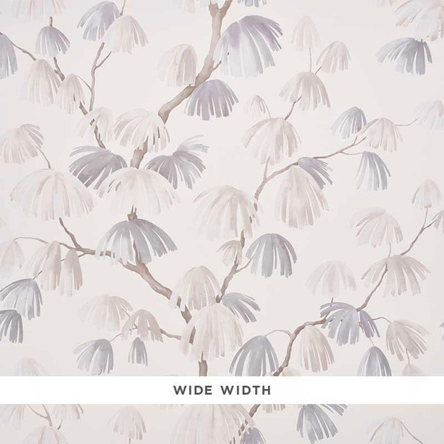 Weeping Pine Neutral 5008330 by Schumacher Designer Wallpaper David Kaihoi 54.0" - Swanky Fabrics - Weeping Pine Neutral 5008330 by Schumacher Designer Wallpaper David Kaihoi 54.0" - Swanky Fabrics -