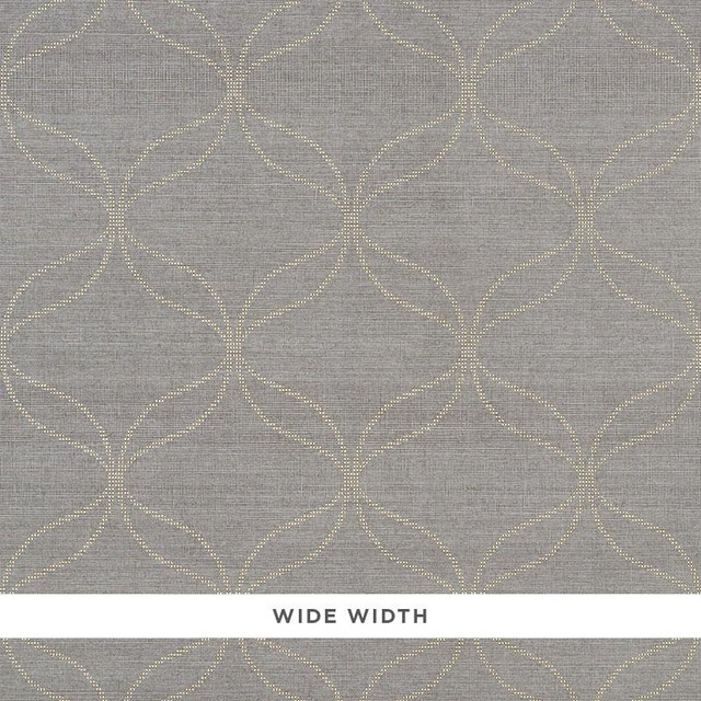 Casavola Smoky Quartz 5010050 by Schumacher Designer Wallpaper High Performance Textured Wallcoverings 9.12" - Swanky Fabrics -