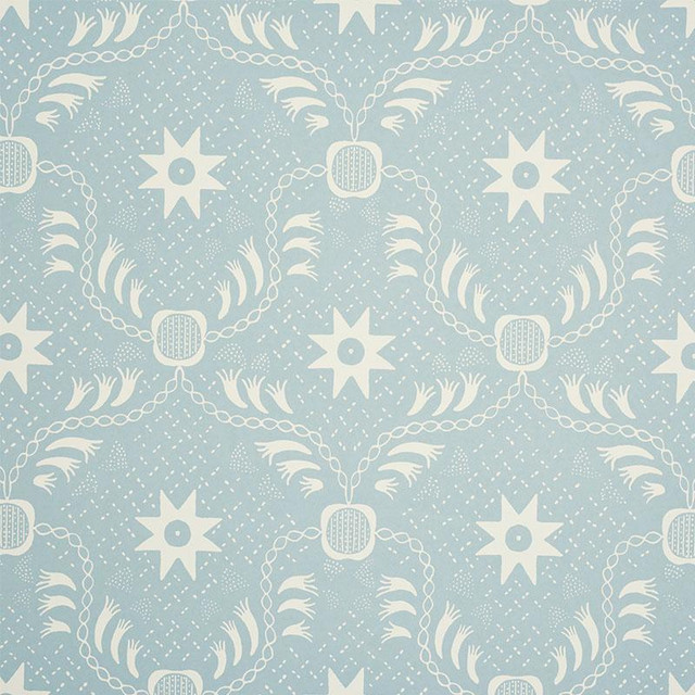 Lancaster Sky 5010080 by Schumacher Designer Wallpaper New Americana 6.75" - Swanky Fabrics - Lancaster Sky 5010080 by Schumacher Designer Wallpaper New Americana 6.75" - Swanky Fabrics -