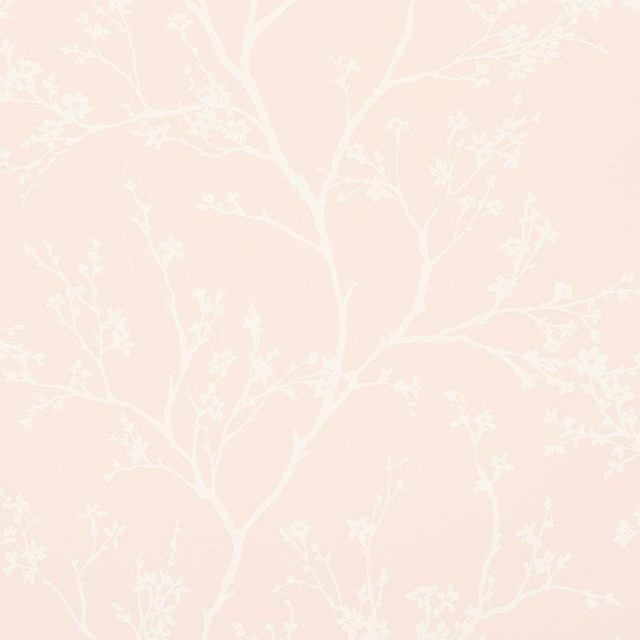 Twiggy Vinyl Blush 5010151 by Schumacher Designer Wallpaper Silver Lining Performance Wallcoverings 27.0" - Swanky Fabrics - Twiggy Vinyl Blush 5010151 by Schumacher Designer Wallpaper Silver Lining Performance Wallcoverings 27.0" - Swanky Fabrics -