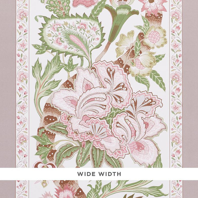 Anjou Stripe Blush 5010171 by Schumacher Designer Wallpaper Timothy Corrigan 18.0" - Swanky Fabrics - Anjou Stripe Blush 5010171 by Schumacher Designer Wallpaper Timothy Corrigan 18.0" - Swanky Fabrics -