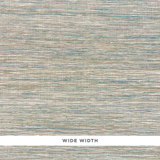 Metallized Flax Peacock 5010280 by Schumacher Designer Wallpaper Down To Earth Textured Wallcovering - Swanky Fabrics - Metallized Flax Peacock 5010280 by Schumacher Designer Wallpaper Down To Earth Textured Wallcovering - Swanky Fabrics -