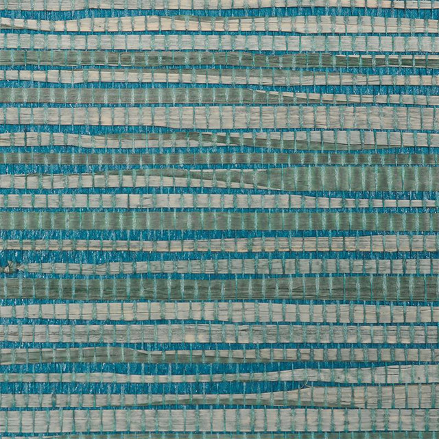 Dyed Raffia Blue 5010341 by Schumacher Designer Wallpaper Down To Earth Textured Wallcovering - Swanky Fabrics - Dyed Raffia Blue 5010341 by Schumacher Designer Wallpaper Down To Earth Textured Wallcovering - Swanky Fabrics -
