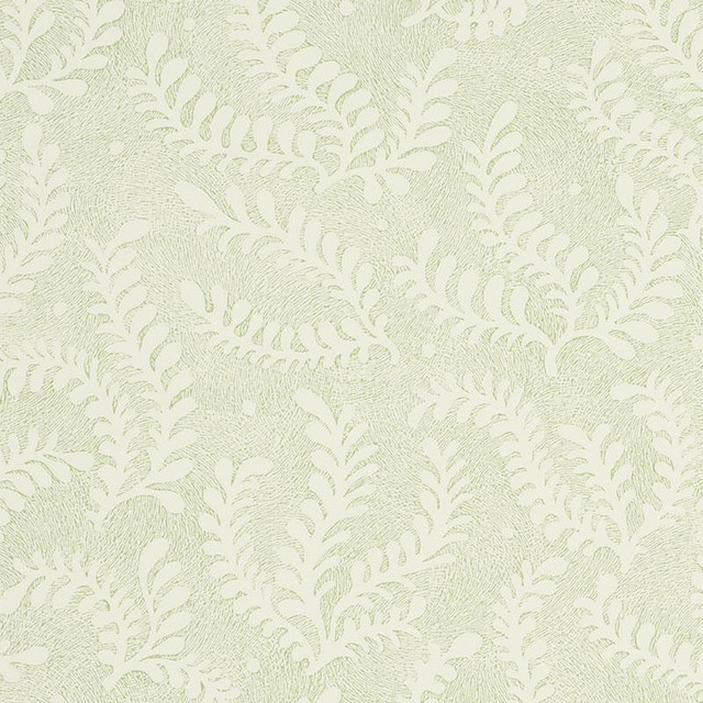 Etched Fern Leaf 5010381 by Schumacher Designer Wallpaper Wallflowers 13.5" - Swanky Fabrics - Etched Fern Leaf 5010381 by Schumacher Designer Wallpaper Wallflowers 13.5" - Swanky Fabrics -
