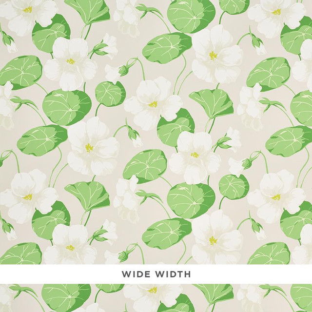Nasturtium Stone 5010472 by Schumacher Designer Wallpaper Signature Schumacher 36.0" - Swanky Fabrics -