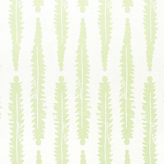 Fern Sage 5011111 by Schumacher Designer Wallpaper Molly Mahon 3.33" - Swanky Fabrics -