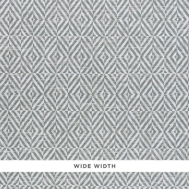 Jubilee Paperweave Grey 5011271 by Schumacher Designer Wallpaper Woven Wallcoverings 2.38" - Swanky Fabrics -