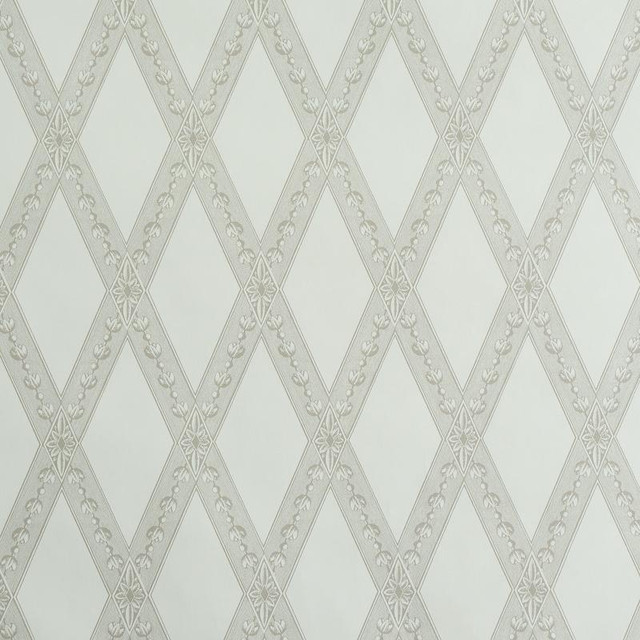Les Losanges Toile Stone 5011360 by Schumacher Designer Wallpaper Jill Lasersohn 10.25" - Swanky Fabrics - Les Losanges Toile Stone 5011360 by Schumacher Designer Wallpaper Jill Lasersohn 10.25" - Swanky Fabrics -