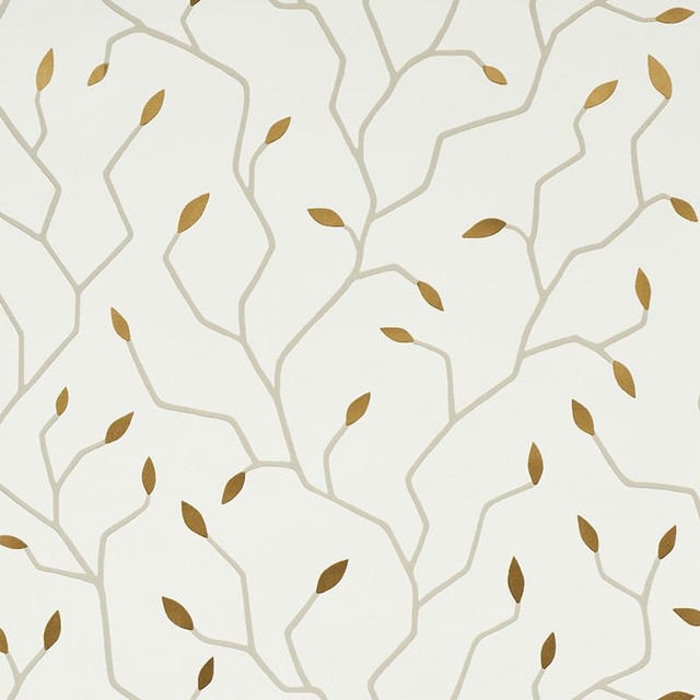 Cymbeline Ivory & Gold 5011380 by Schumacher Designer Wallpaper Misterioso 27.0" - Swanky Fabrics - Cymbeline Ivory & Gold 5011380 by Schumacher Designer Wallpaper Misterioso 27.0" - Swanky Fabrics -