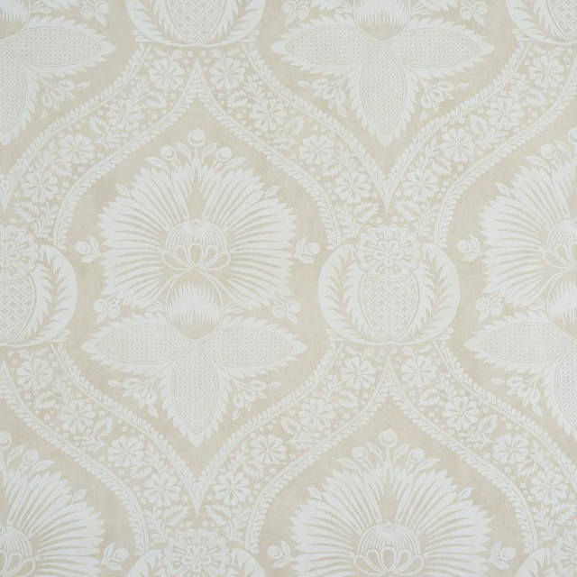 Villandry Damask Print Neutral 5011751 by Schumacher Designer Wallpaper Perennial Favorites 18.0" - Swanky Fabrics - Villandry Damask Print Neutral 5011751 by Schumacher Designer Wallpaper Perennial Favorites 18.0" - Swanky Fabrics -