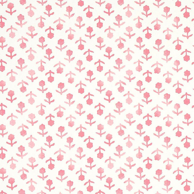 Beatriz Pink 5011940 by Schumacher Designer Wallpaper Jacaranda 2.0" - Swanky Fabrics - Beatriz Pink 5011940 by Schumacher Designer Wallpaper Jacaranda 2.0" - Swanky Fabrics -