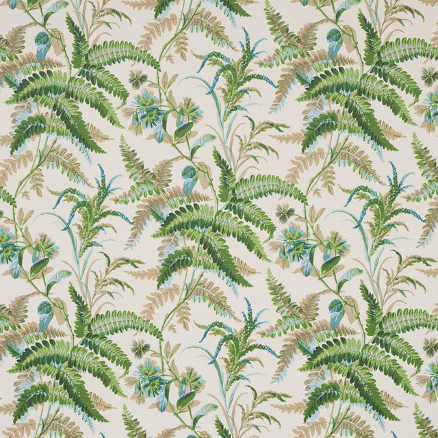 Myers Fern Lagoon 5013230 by Schumacher Designer Wallpaper Schumacher Classics 54.5" - Swanky Fabrics - Myers Fern Lagoon 5013230 by Schumacher Designer Wallpaper Schumacher Classics 54.5" - Swanky Fabrics -