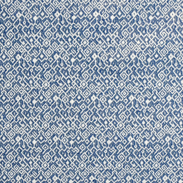 S4809 Cadet by Greenhouse Designer Fabric S69: Rain 61% Polyester, 39% Cotton India 100,000 double rubs </p><p>Repeat: 3.55" H, 4.05" V 54" - Swanky Fabrics -