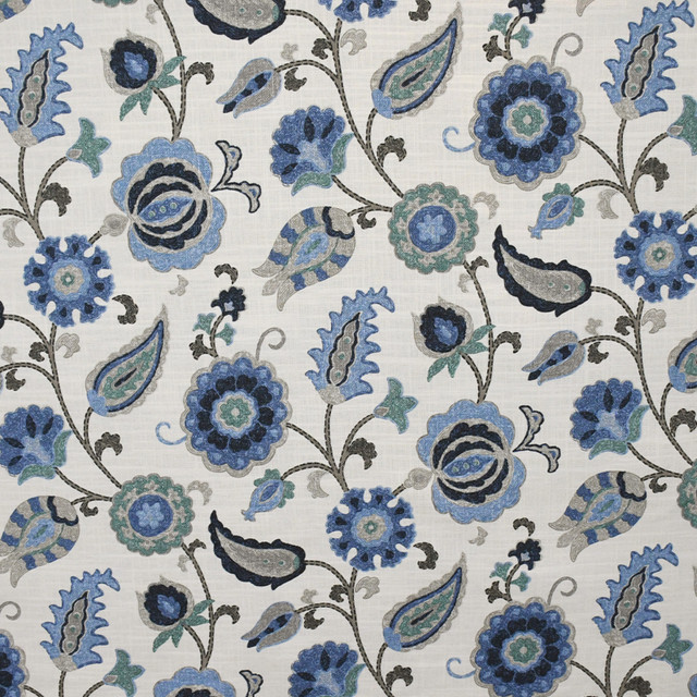 S4821 Capri by Greenhouse Designer Fabric S69: Rain 75% Cotton, 25% Linen Pakistan 27,000 double rubs Soil & Stain Repellent </p><p>Repeat: 13.5" H, 25.25" V 54" - Swanky Fabrics - S4821 Capri by Greenhouse Designer Fabric S69: Rain 75% Cotton, 25% Linen Pakistan 27,000 double rubs Soil & Stain Repellent </p><p>Repeat: 13.5" H, 25.25" V 54" - Swanky Fabrics -