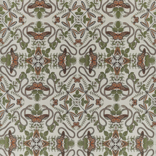 F1581/03.CAC.0 by Clarke And Clarke Fabric Clarke And Clarke Fabric F1581/03.CAC.0Fabric CLARKE & CLARKE BOTANICAL WONDERS FABRIC VISCOSE - 54%;POLYESTER - 25%;COTTON - 17%;SILK - 4% India </p><p>Repeat: H: 27.17, V: 27.95 54.3 - Fabric Carolina -