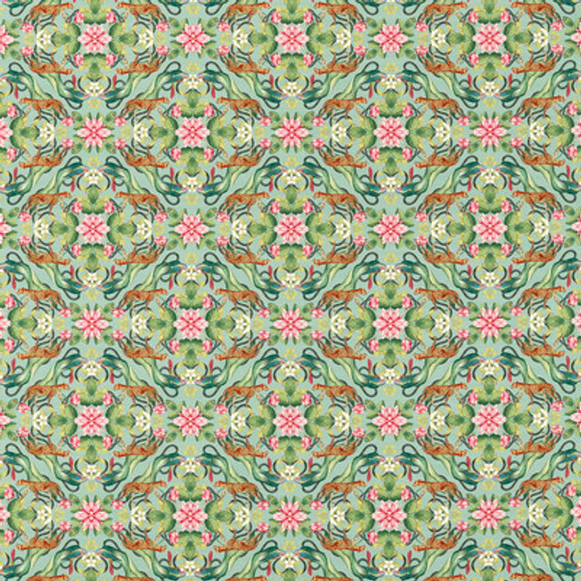 F1601/01.CAC.0 by Clarke And Clarke Fabric Clarke And Clarke Fabric F1601/01.CAC.0Fabric CLARKE & CLARKE BOTANICAL WONDERS FABRIC COTTON - 60%;LINEN - 40% Spain </p><p>Repeat: H: 18.11, V: 17.32 54.3 - Fabric Carolina -