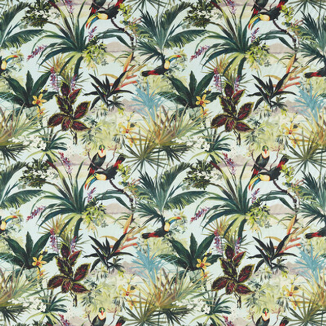 F1614/03.CAC.0 by Clarke And Clarke Fabric Clarke And Clarke Fabric F1614/03.CAC.0Fabric CLARKE & CLARKE EXOTICA 2 VISCOSE - 75%;LINEN - 25% India </p><p>Repeat: H: 27, V: 27 53.94 - Fabric Carolina -