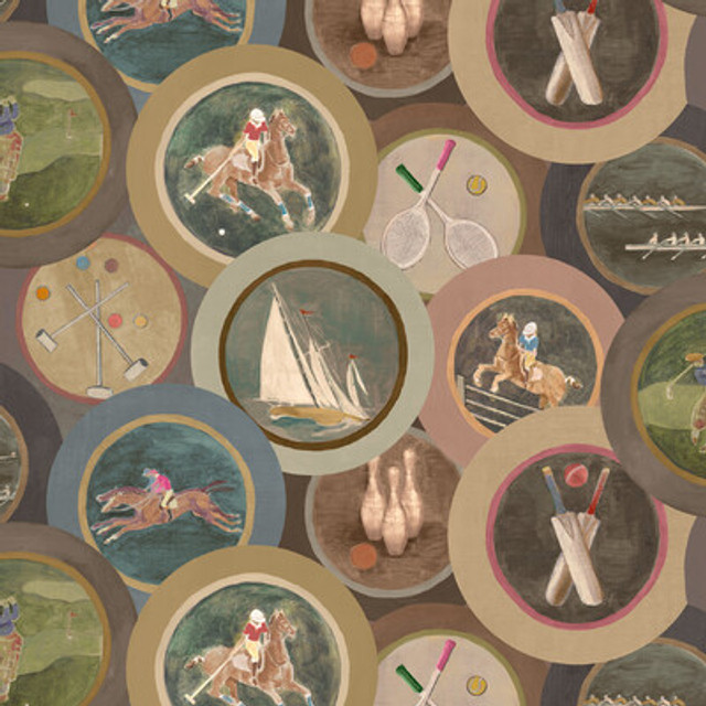 FG095.A15.0 by Mulberry Wallcovering Mulberry Wallcovering FG095.A15.0Wallcovering ICONS WALLPAPERS NON WOVEN - 100% United Kingdom </p><p>Repeat: H: , V: 19.7 27.58 - Fabric Carolina -