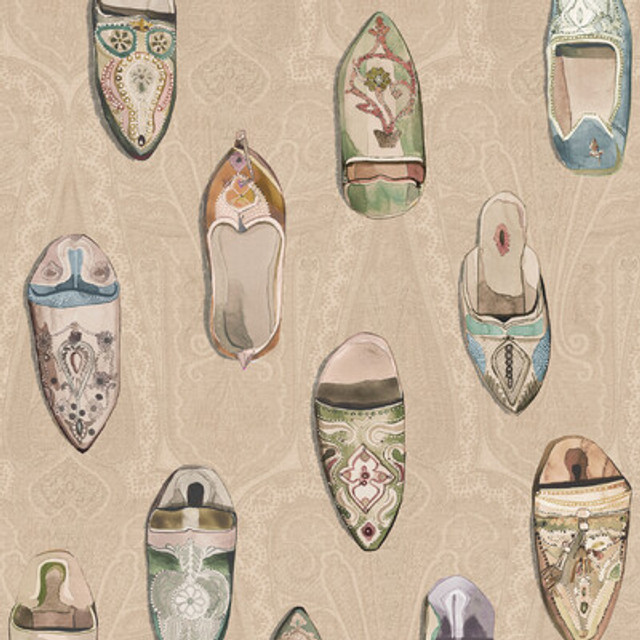 FG096.J102.0 by Mulberry Wallcovering Mulberry Wallcovering FG096.J102.0Wallcovering ICONS WALLPAPERS NON WOVEN - 100% United Kingdom </p><p>Repeat: H: , V: 35.46 27.58 - Fabric Carolina -