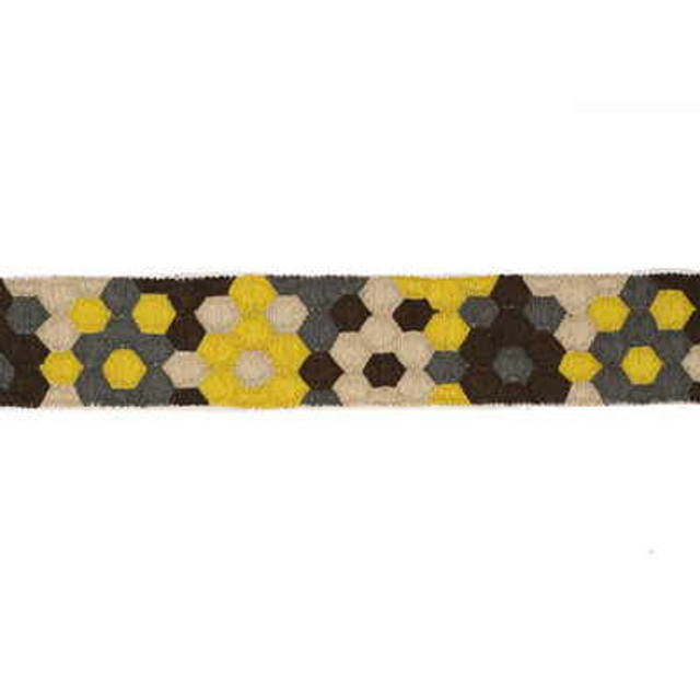 HONEYCOMB.SAFFRON.0 by Lee Jofa Modern Trim Lee Jofa Modern Trim HONEYCOMB.SAFFRON.0Trim KELLY WEARSTLER COLLECTION COTTON - 50%;RAYON - 50% India </p><p>Repeat: H: , V: 2 - Fabric Carolina -
