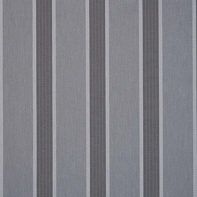 D108 Manosque Dark Grey by Sunbrella Designer Fabric Dickson North American Collection - Stripes 100% Solution Dyed Acrylic USA or Imported 10-Year Horizontal: and Vertical: 47 in. - Swanky Fabrics -