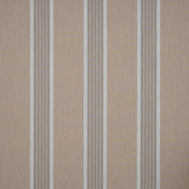 D103 Manosque Beige by Sunbrella Designer Fabric Dickson North American Collection - Stripes 100% Solution Dyed Acrylic USA or Imported 10-Year Horizontal: and Vertical: 47 in. - Swanky Fabrics -