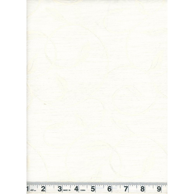 Regal Vine Winter White by Heritage Designer Fabric - USA or Imported Horizontal: and Vertical: - Swanky Fabrics -