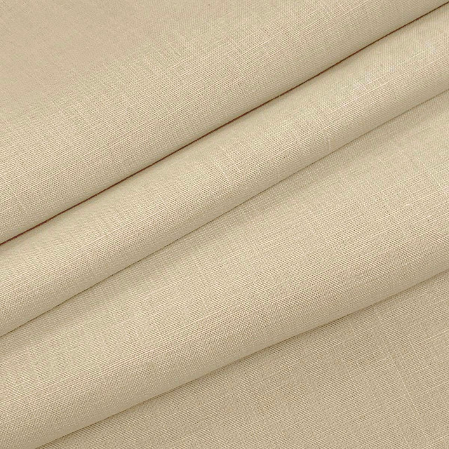 Emma Linen Alabaster by Magnolia Designer Fabric - 100 % Linen India 20000 Horizontal: 0 and Vertical: 0 54" - Swanky Fabrics -