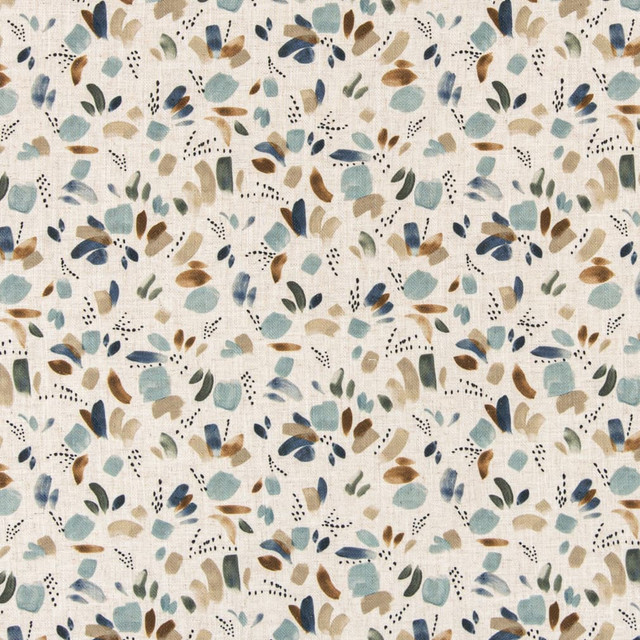 D3331 Mineral by Charlotte Designer Fabric Linen Prints 95% Polyester, 5% Linen Asia Exceeds 100,000 Wyzenbeek Rubs (Heavy Duty) </p><p>Repeat: Horizontal 14" x Vertical 13.5" 54 Inches - Swanky Fabrics -