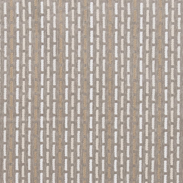 F300-155 by Charlotte Designer Fabric Sandstone 55% Polyester, 45% Olefin Made In USA Exceeds 126,000 Wyzenbeek Rubs (Heavy Duty) </p><p>Repeat: Horizontal 1" x Vertical 2" 54 Inches - Swanky Fabrics -