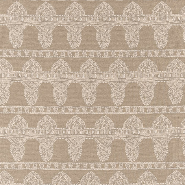 F400-139 by Charlotte Designer Fabric Sandstone 55% Polyester, 45% Cotton Made In USA Exceeds 100,000 Wyzenbeek Rubs (Heavy Duty) </p><p>Repeat: Horizontal 4.5" x Vertical 18.5" 54 Inches - Swanky Fabrics -
