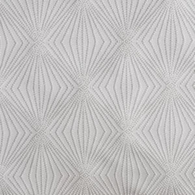 Alladin Sterling by Norbar Designer Fabric SENSATION 93% POLYESTER 6% LUREX CHINA 4 3/4"V 4 1/2"H 54 - Swanky Fabrics -