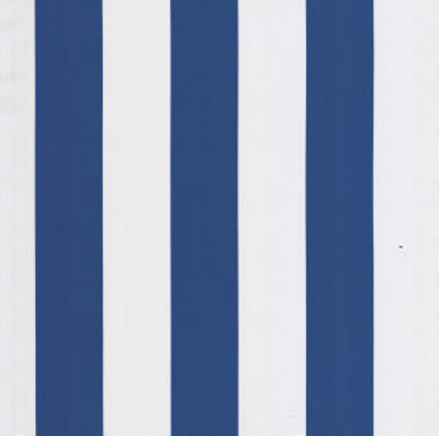 Archer Navy by Norbar Designer Fabric SUNRISE 100% SPUN POLYESTER TAIWAN 8"H 57 - Swanky Fabrics -