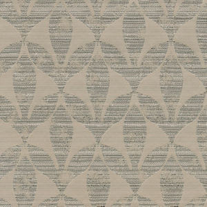 Ava Newsprint by Norbar Designer Fabric SENSATION 100% POLYESTER INDIA 19"V 9 1/2"H 54 - Swanky Fabrics -
