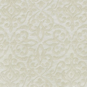 Clarion Pearl by Norbar Designer Fabric SENSATION 78% POLYESTER 22% COTTON INDIA 9 1/2"V 9 1/2"H 54" - Swanky Fabrics -