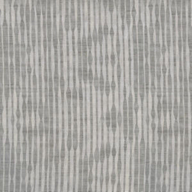 Melinda Silver by Norbar Designer Fabric SENSATION 100% POLYESTER INDIA 7 7/8"V 9 1/3"H 54" - Swanky Fabrics -