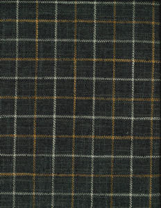 Nashville Charcoal 902 by Norbar Designer Fabric PRISM NEUTRALS 100% POLYESTER INDIA 2"V 2"H 54 - Swanky Fabrics -