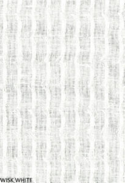 Wisk White 100 by Norbar Designer Fabric SHEER PASSION 50% VISCOSE 22% LINEN INDIA 1"V 3/4"H 122 - Swanky Fabrics -