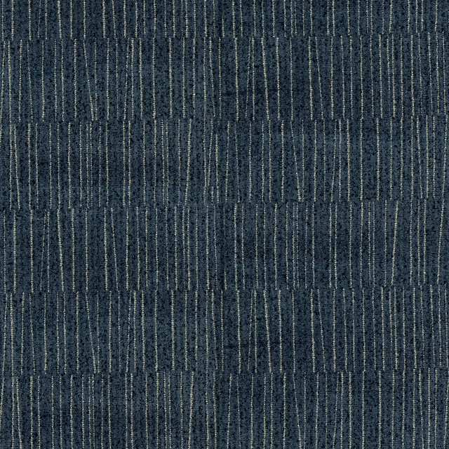 Abbott 306 Indigo by ABBEYSHEA Designer Fabric 100% Polyester CN 30,000 Double Rubs (Wyzenbeek) </p><p>Repeat: Horizontal: and Vertical: 55 in. (142 cm) - Swanky Fabrics -