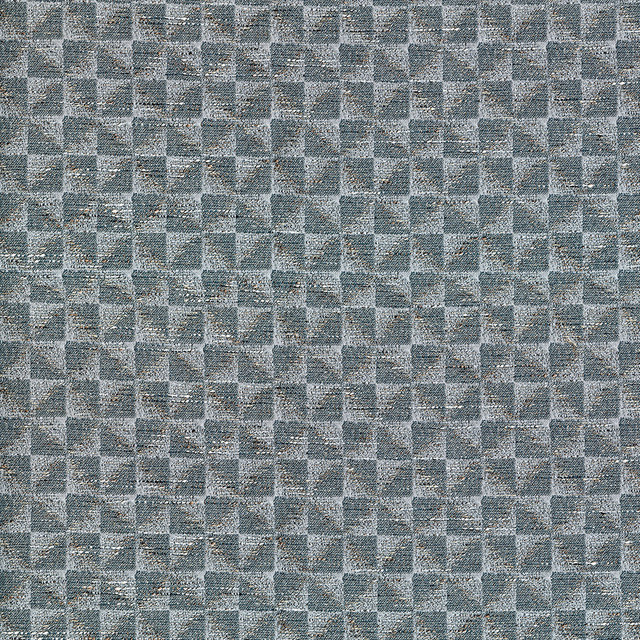 Tic Tac 302 Slate by ABBEYSHEA Designer Fabric 100% Polyester CN 35,000 Double Rubs (Wyzenbeek) </p><p>Repeat: Horizontal: 2.5 in. (6.35 cm) up the roll and Vertical: 2.5 in. (6.35 cm) across the roll 56 in. (142 cm) - Swanky Fabrics -