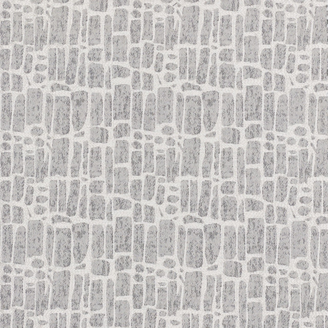 Biloxi 2 Nickel by Stout Designer Fabric COLOR MY WINDOW PUMICE/STONE 100%POL INDIA Horizontal: 3.250 and Vertical: 3.000 55 in - Swanky Fabrics -