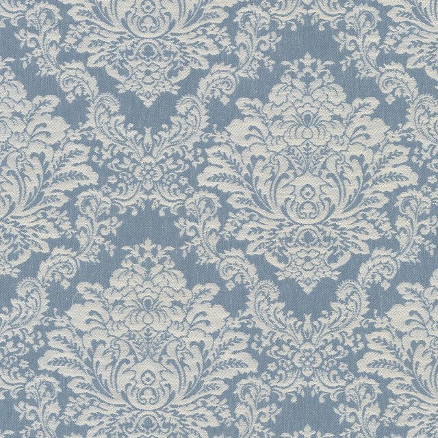 Preen 1 Copen by Stout Designer Fabric RAINBOW LIBRARY HAZE/SKY 50%POL 43%COT 7%LIN INDIA Horizontal: 13.750 and Vertical: 15.500 55 in - Swanky Fabrics -