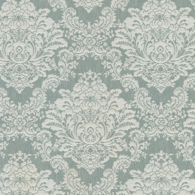 Preen 2 Spa by Stout Designer Fabric RAINBOW LIBRARY VAPOR/SEAGLASS 50%POL 43%COT 7%LIN INDIA Horizontal: 13.750 and Vertical: 15.500 55 in - Swanky Fabrics -